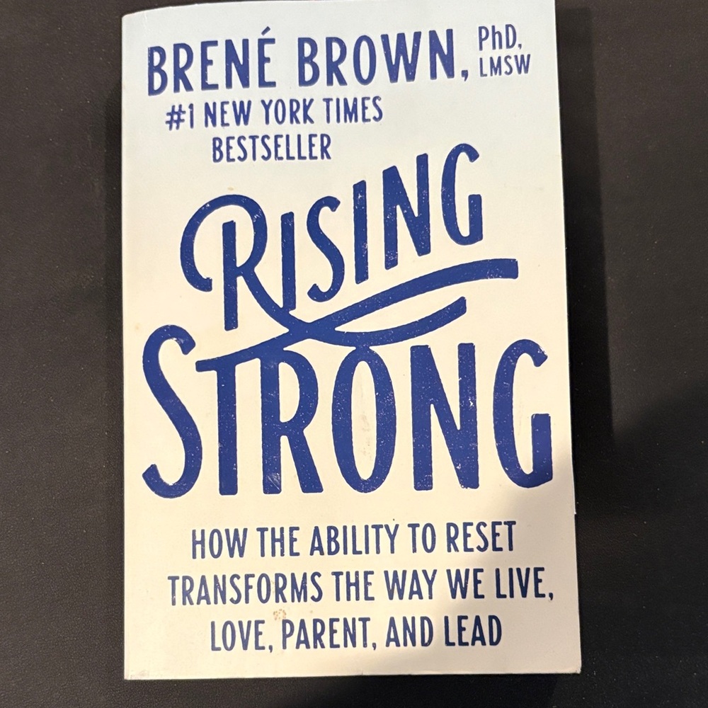 Rising Strong Book by Brené Brown